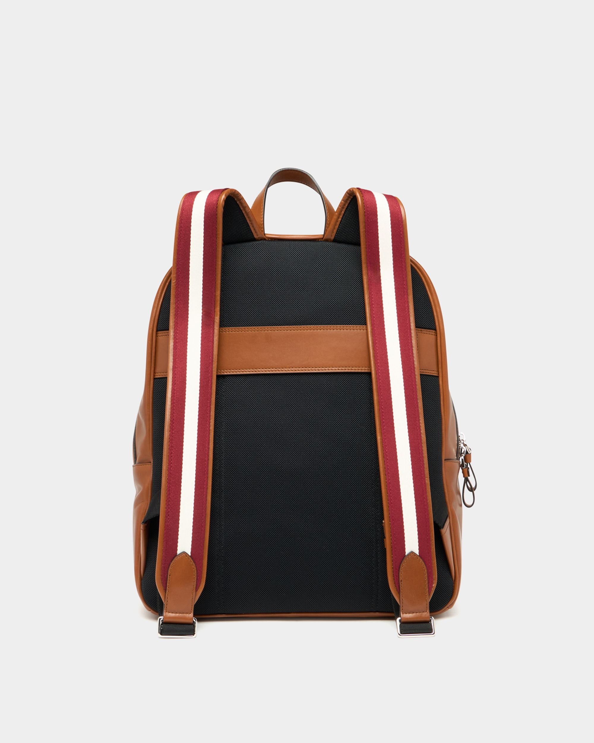 Ray Rucksack aus Leder in Amber Brown