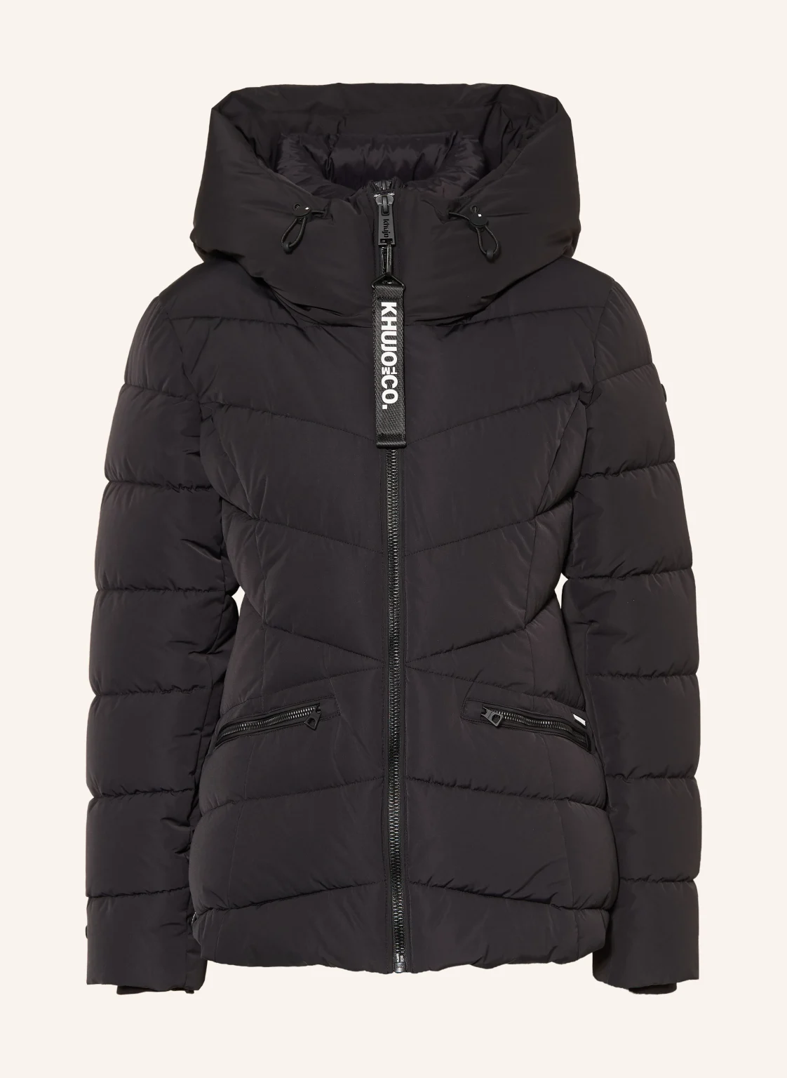 khujo Steppjacke HERSCH mit herausnehmbarer Blende und Kapuze