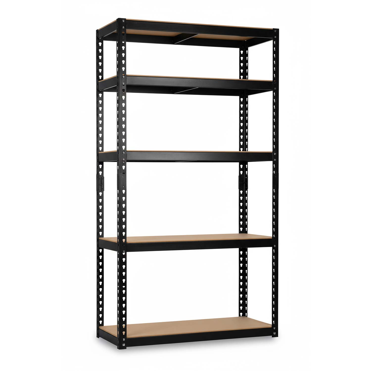 Regał metalowy magazynowy Humberg HR-854 czarny 183 x 90 x 40 cm 4854