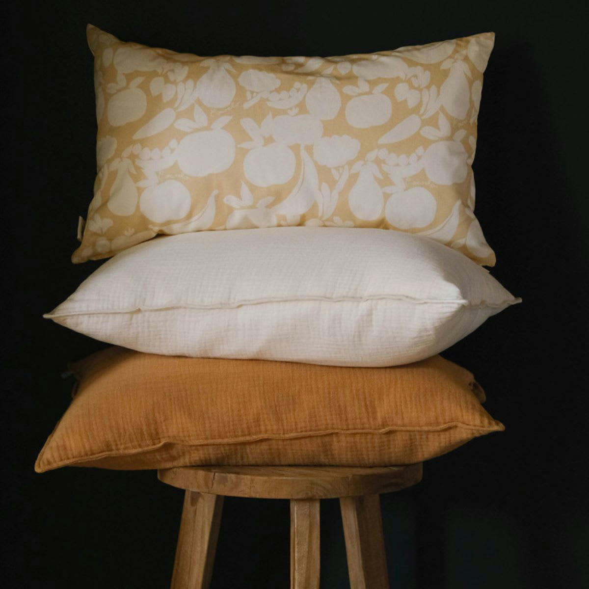 - Coussin déco Ecru (30x50 cm)