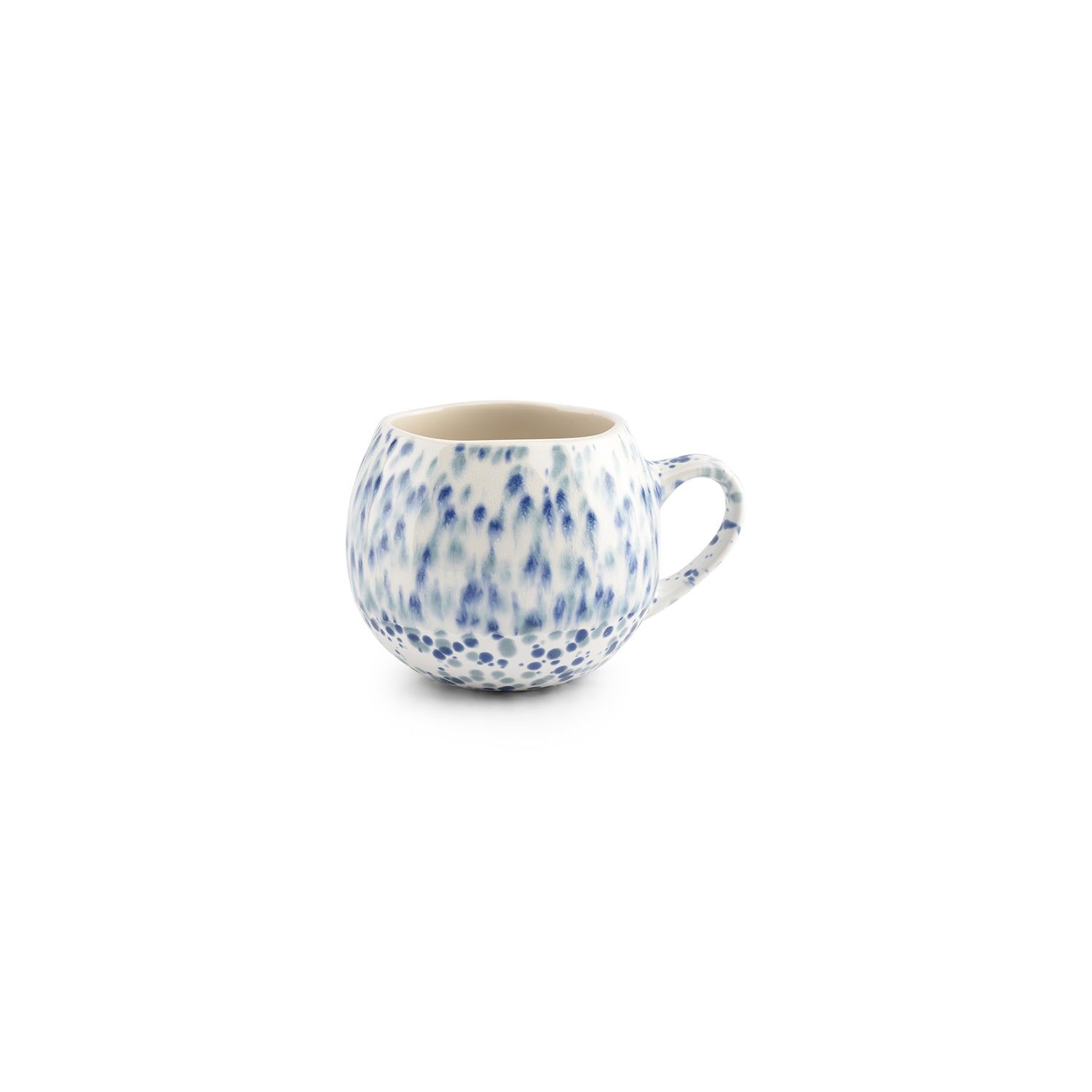 Salt & Pepper - Beker 46cl dotted blue Muggies