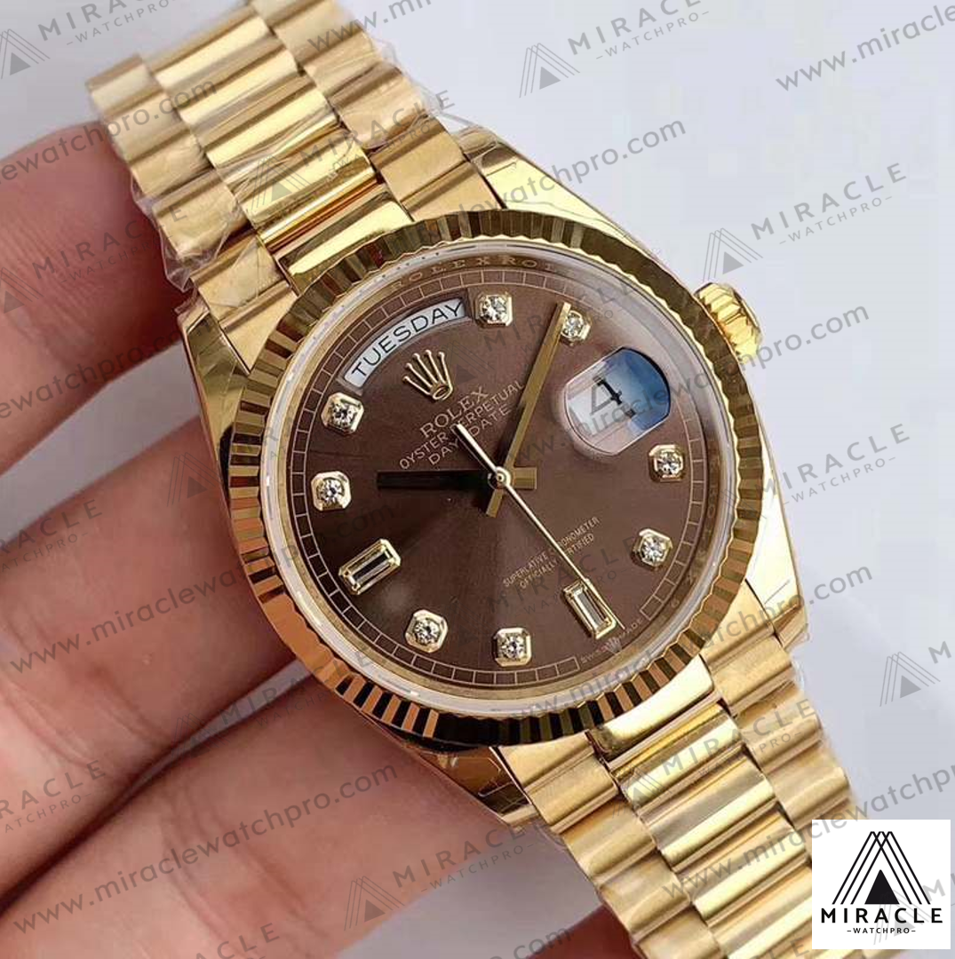ROLEX-DAY DATE-REF.M128238-0022-ELITE CLONE-36MM-Replica Watch