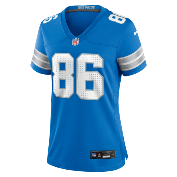 Anthony Firkser Detroit Lions Nike Women's Team Game Jersey -  Blue