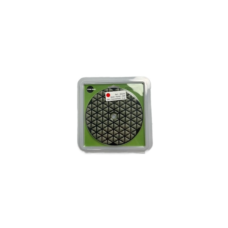 Patin de polissage diamant grain 400 Ø 125 mm PRO-DIAM
