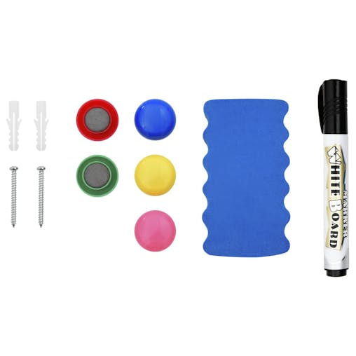 NNEVL Magnetic Dry-erase Whiteboard White 90x60 cm Steel
