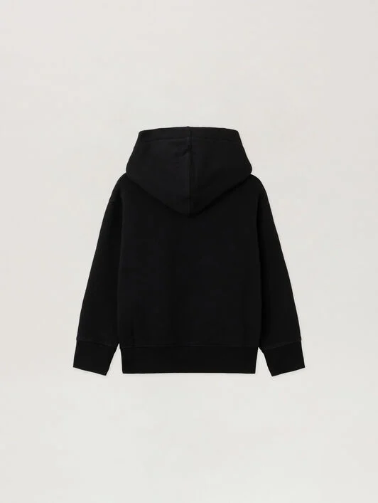 Blurred Logo Hoodie