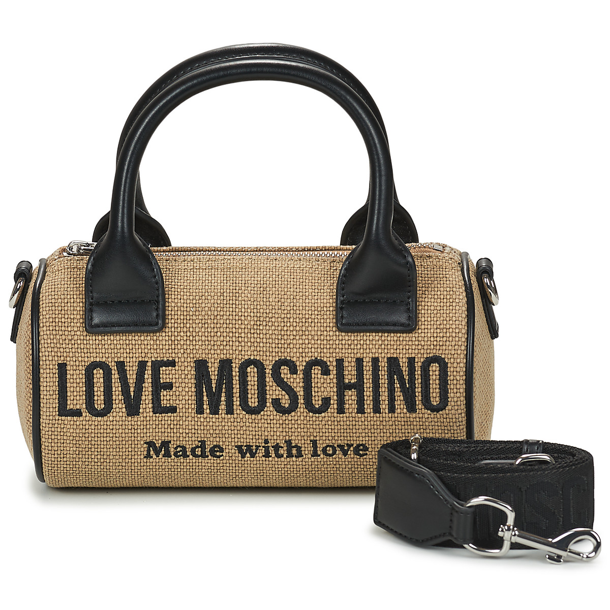 Love Moschino - CARGO CANVAS JC4231PP0O - Beige / Gold / Black