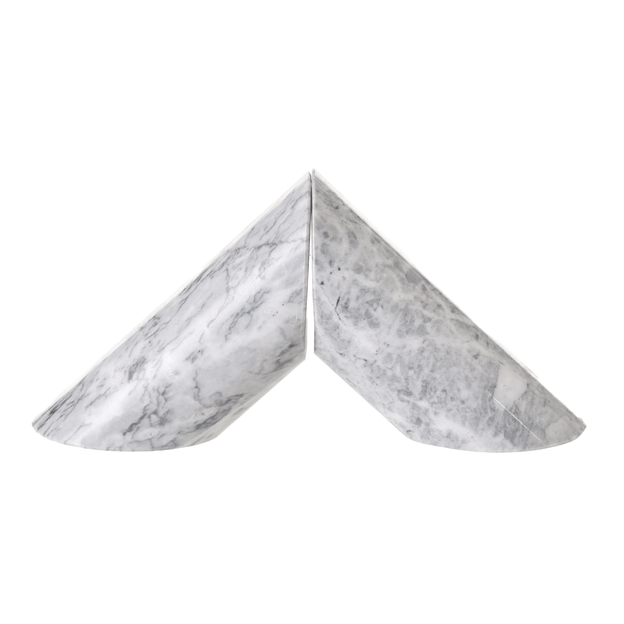 APARADOR DE LIVROS CONJUNTO COM 2 PEÇAS MARBLELOUS