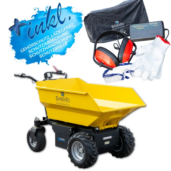 Dumper, »MTR-500REPRO«, Metall, LxBxH: 176x73x102 cm, gelb