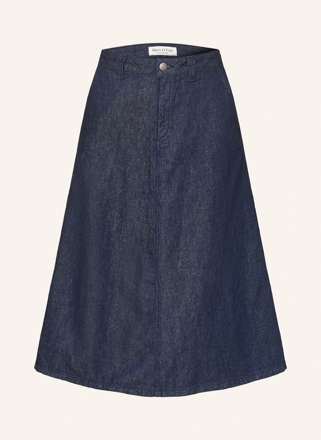Marc O'Polo Jeansrock mit Leinen