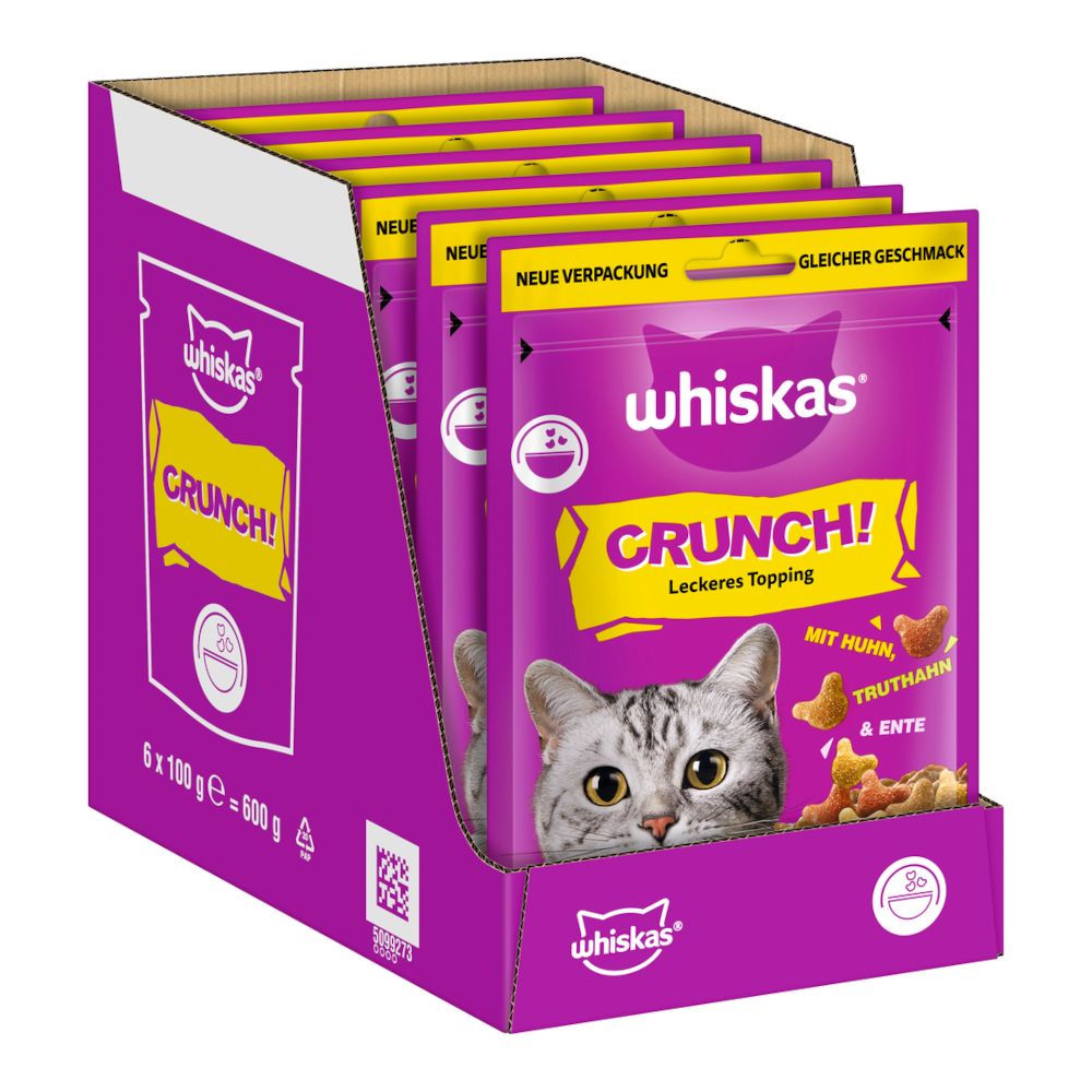 Whiskas Crunch with Chicken, Turkey & Duck