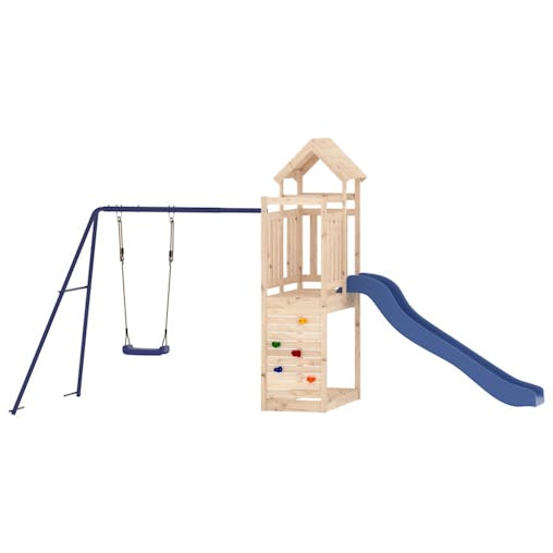 NNEVL Outdoor Playset Solid Wood Pine