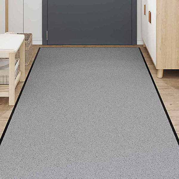 Paillasson gris 115x500 cm vidaXL