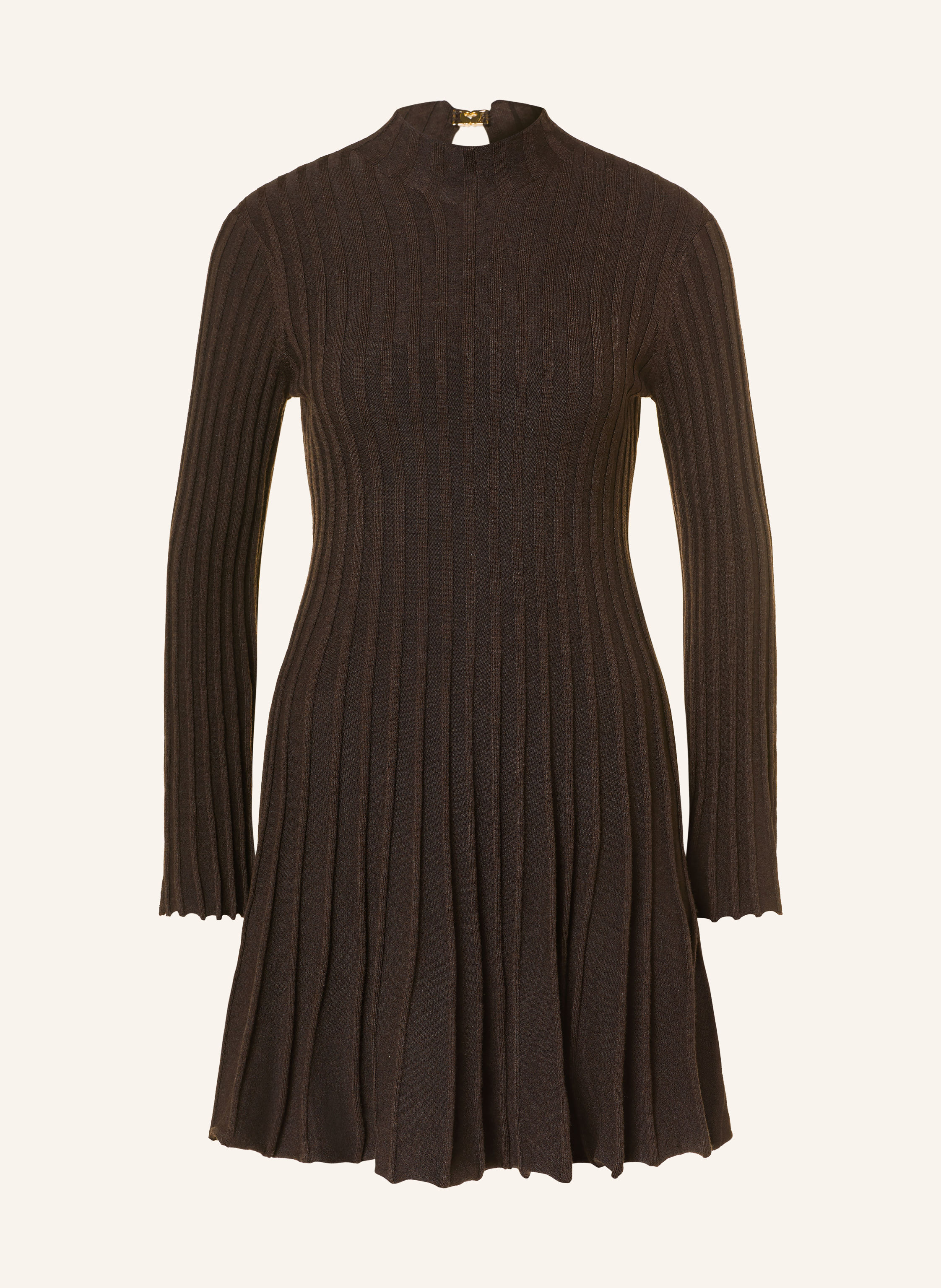 maje Strickkleid mit Cut-outs