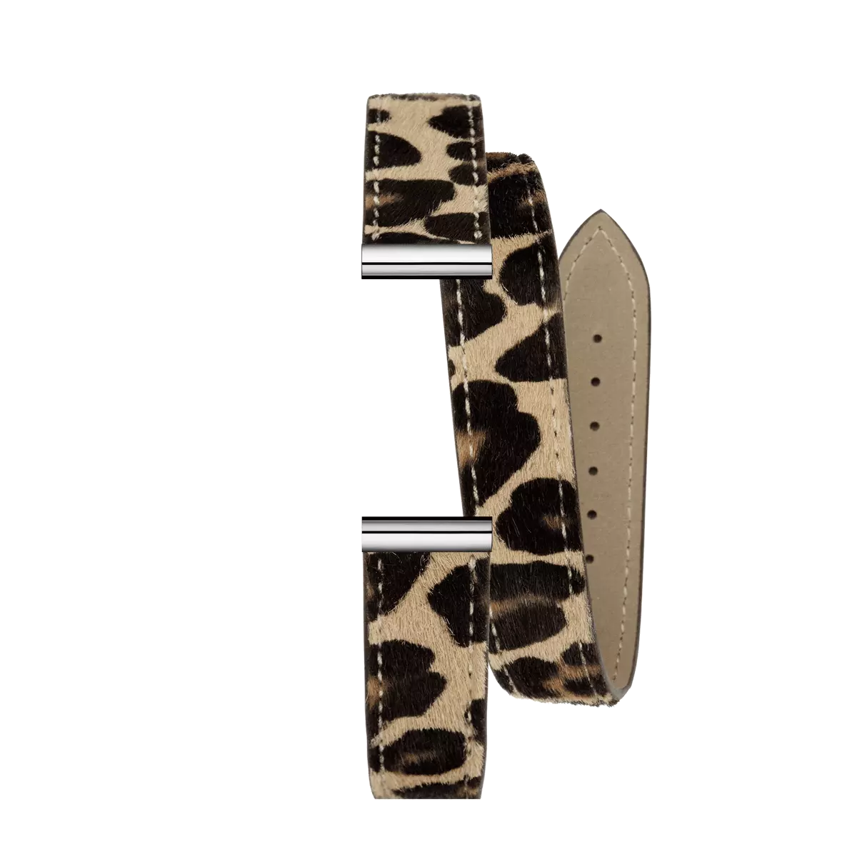 ANTARÈS – BRACELET DOUBLE – LÉOPARD