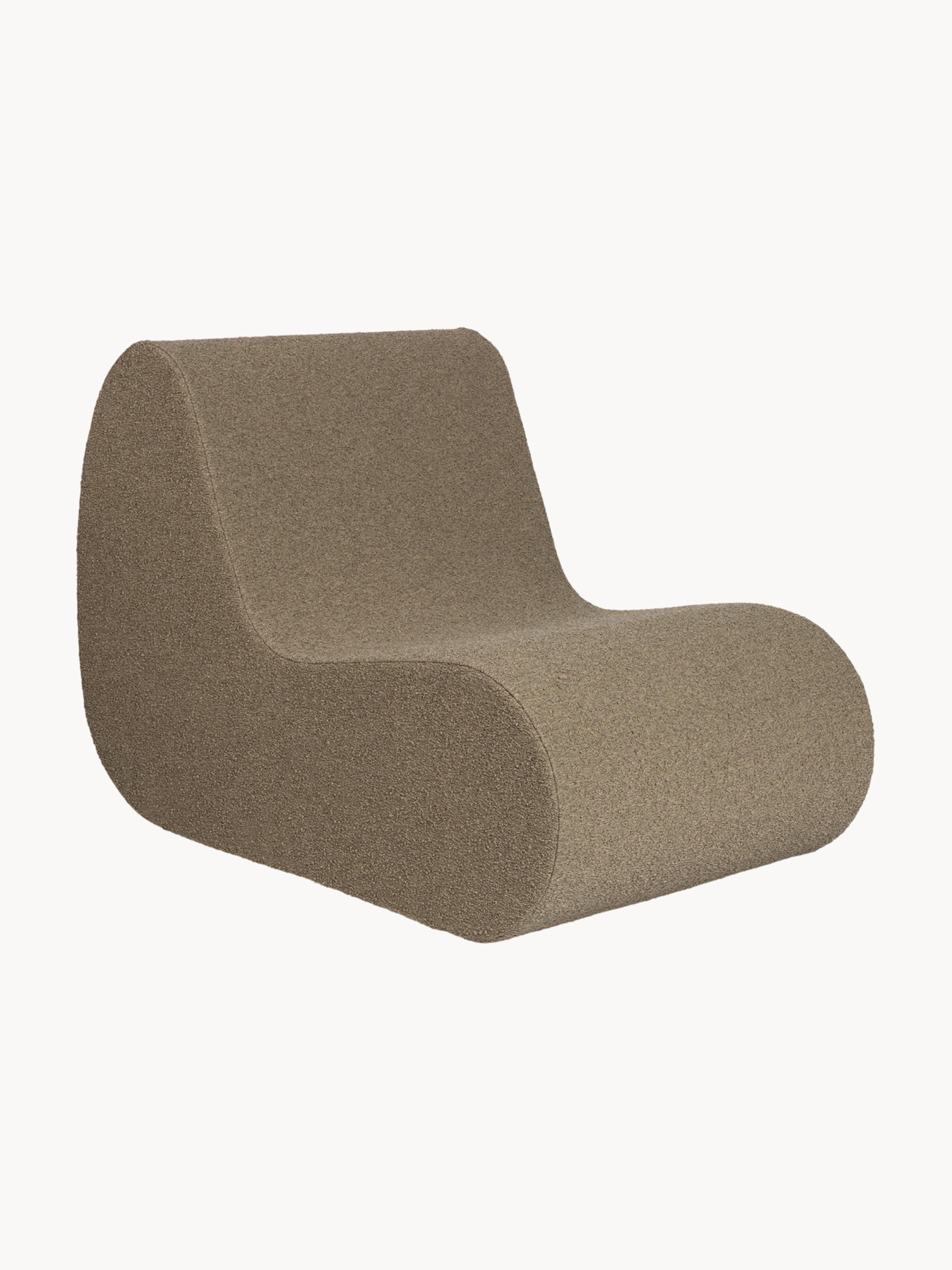 Garten-Loungesessel Rouli aus Bouclé