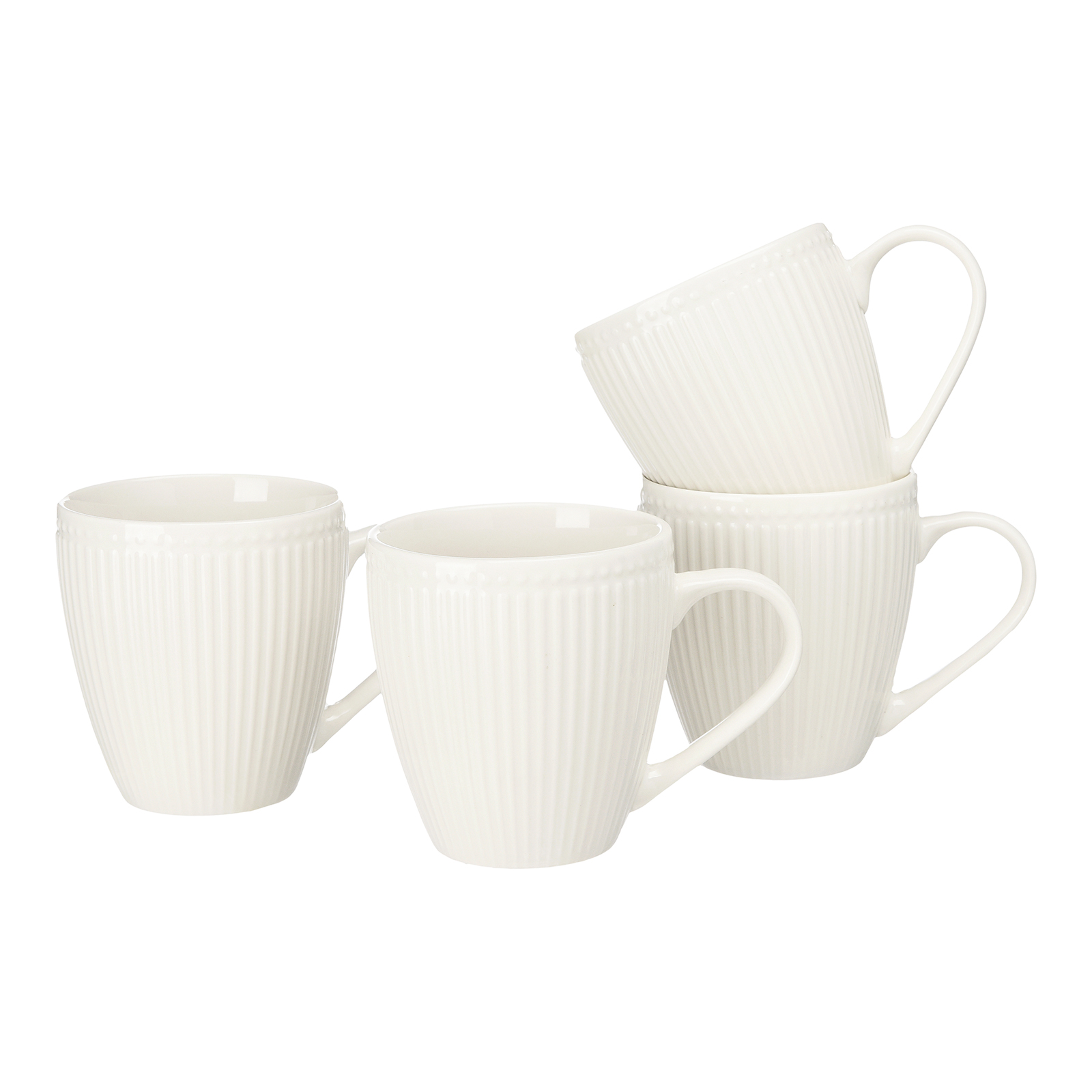 Tassen Lucy Creme, 4 Stück