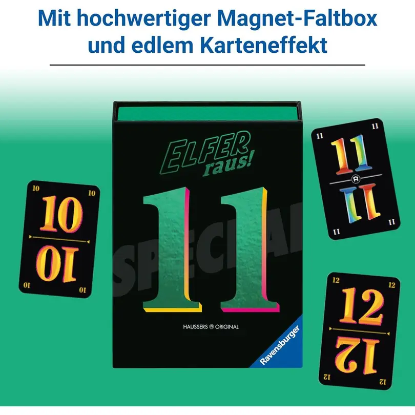 Kartenspiel 6-teilig Elfer Raus!