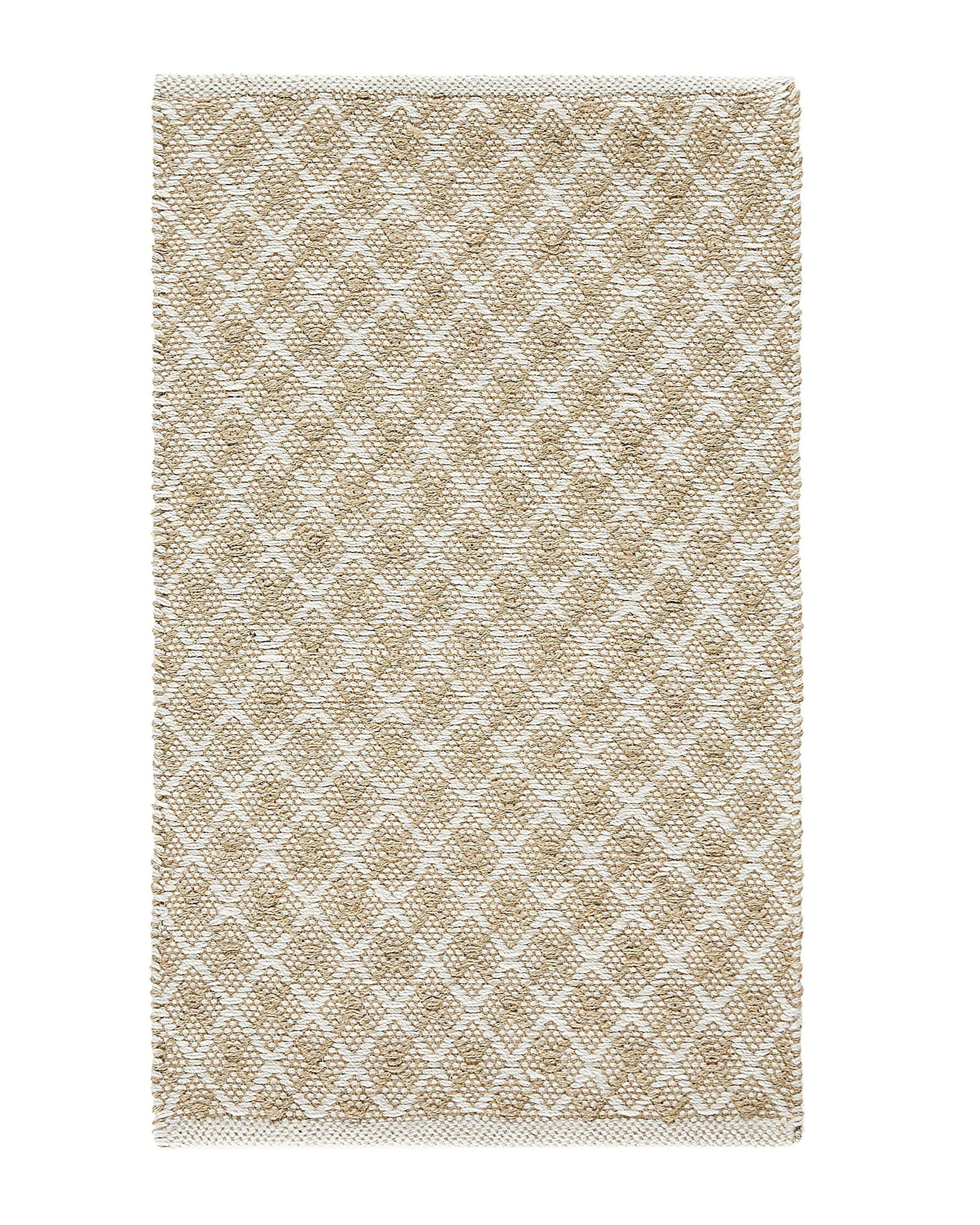 Rug AKBEZ Light Beige 50 x 80 cm Jute