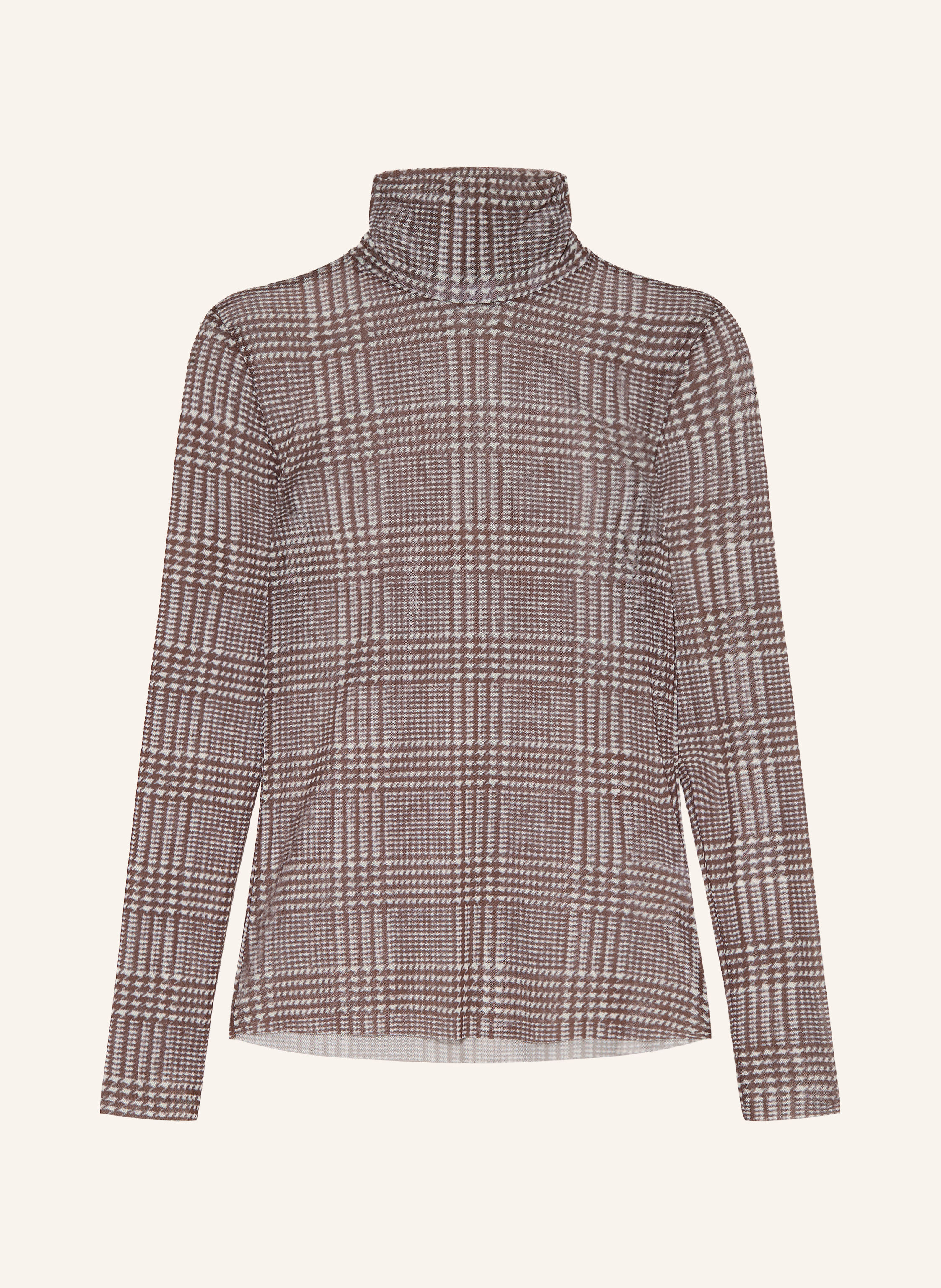 Rich & Royal Rollkragenshirt aus Mesh