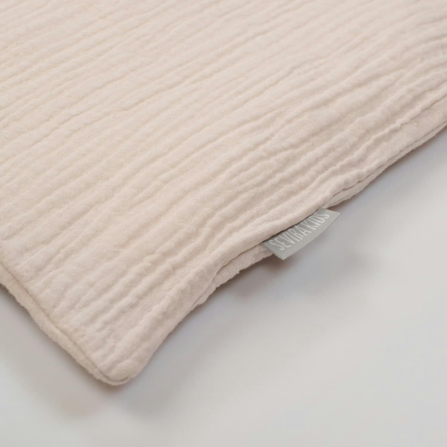 JEANNE - Taie d'oreiller en gaze de coton