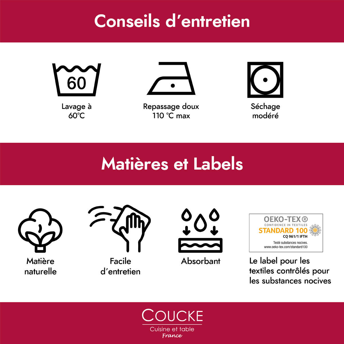 AROMATES - Carré éponge en jacquard de coton vert 50x50