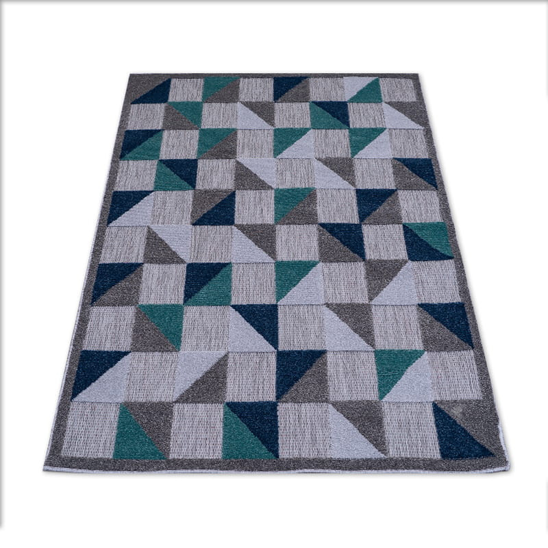 Dywan zewnętrzny Modena trójkąty multikolor 60 cm x 110 cm