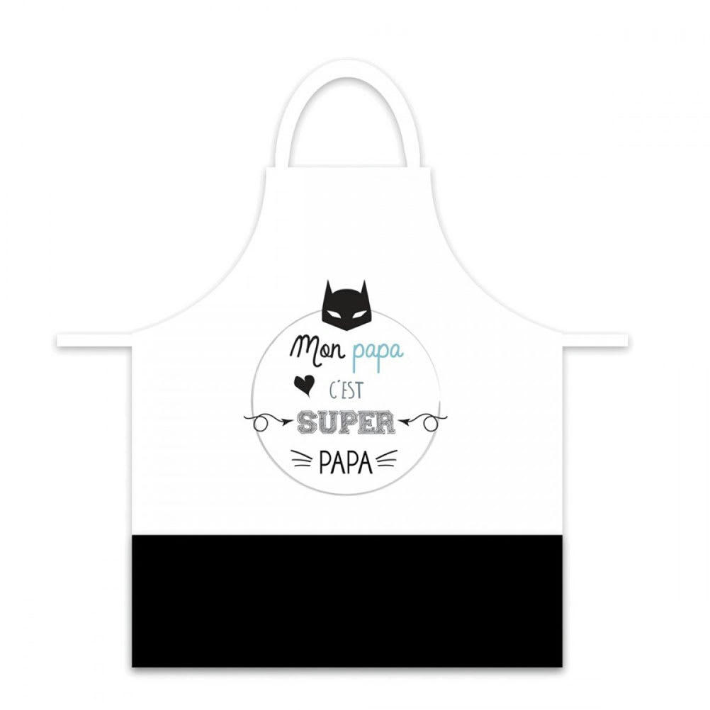 PAPA - Tablier adulte à nouer super papa
