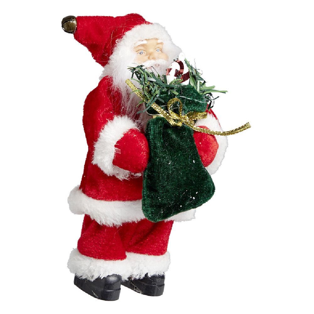 Figurine Père No&euml;l avec cadeau H18cm