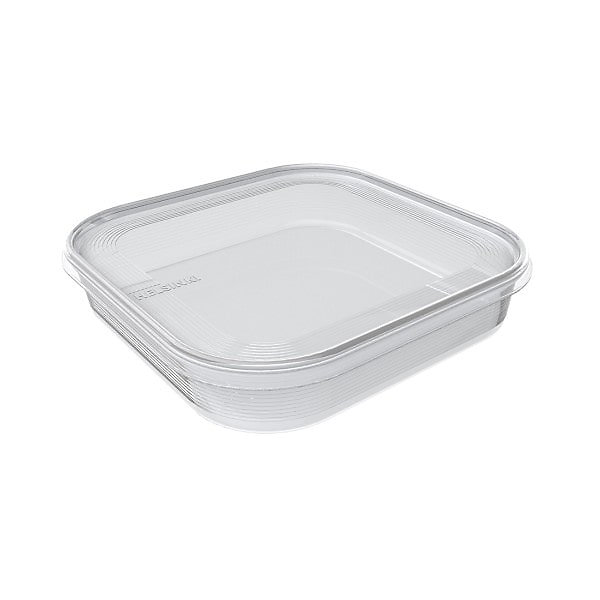 Boîte alimentaire congélation carrée 900 ml - Transparent