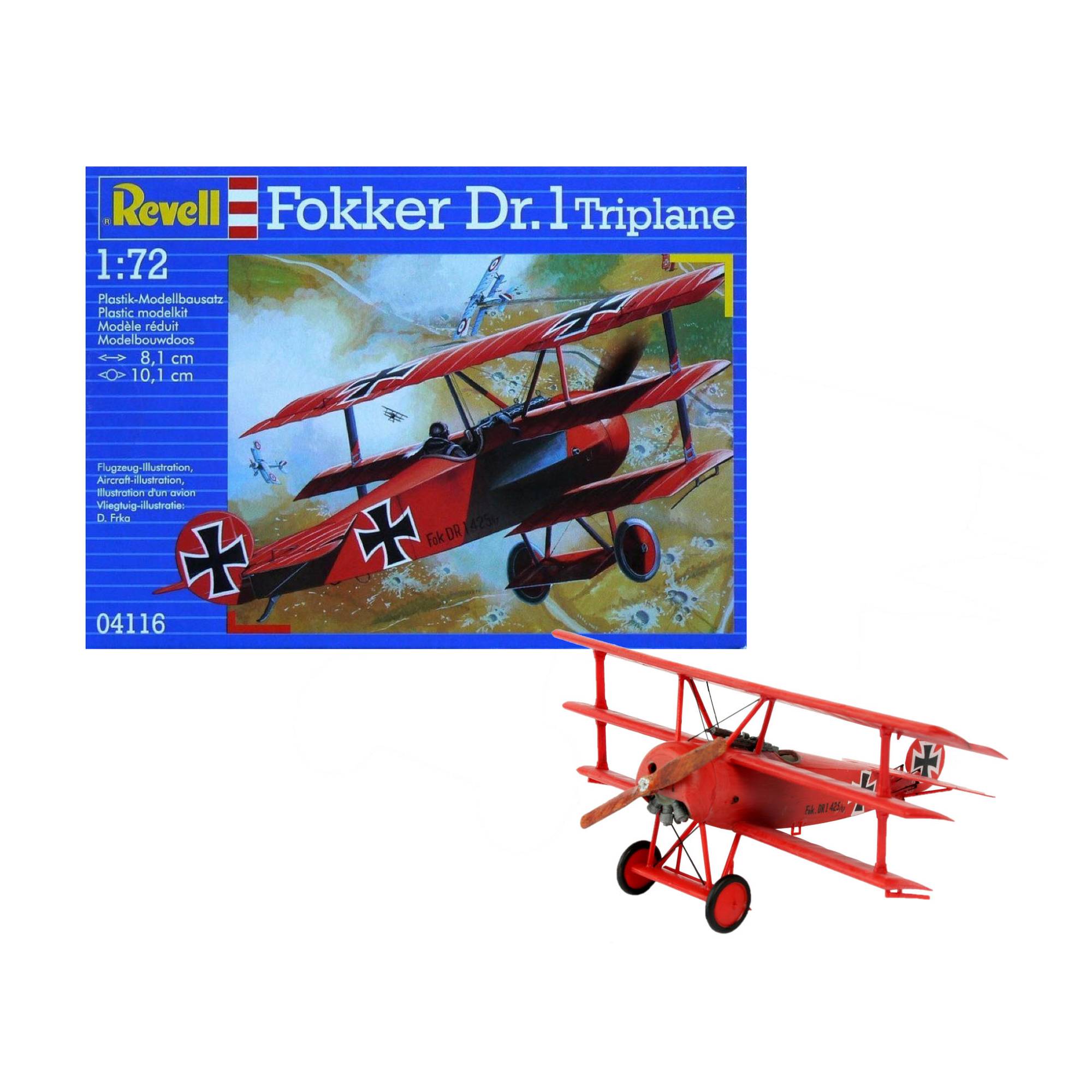 Revell Fokker Dr. 1 Triplane Model Kit 1:72