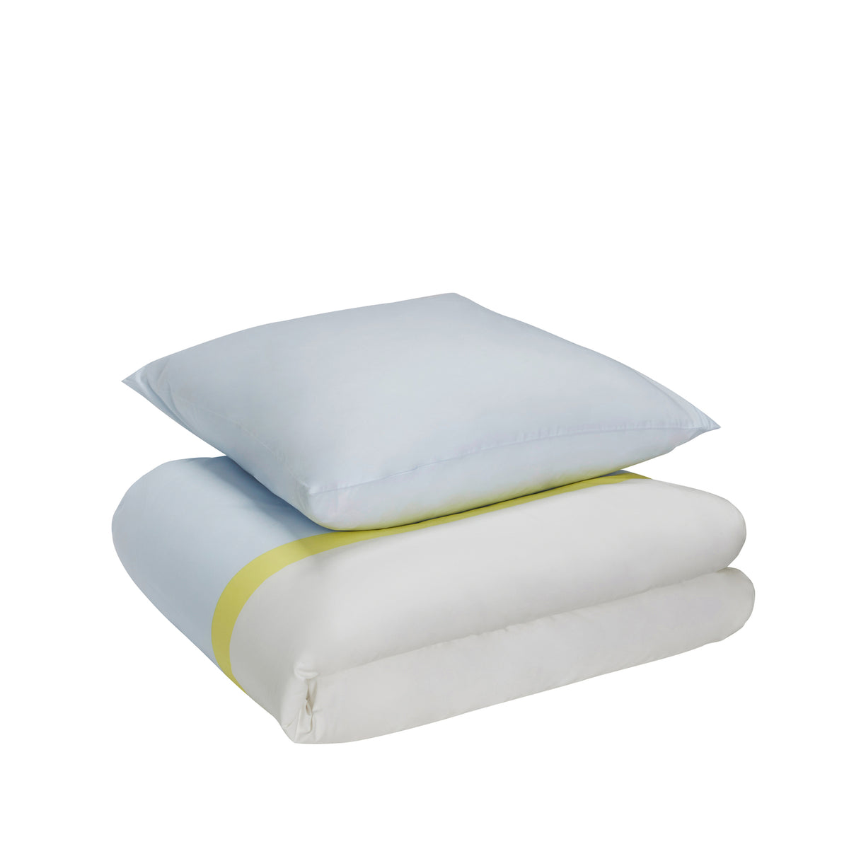 Hübsch beddengoed Block - katoen - 60x63, 140x220cm