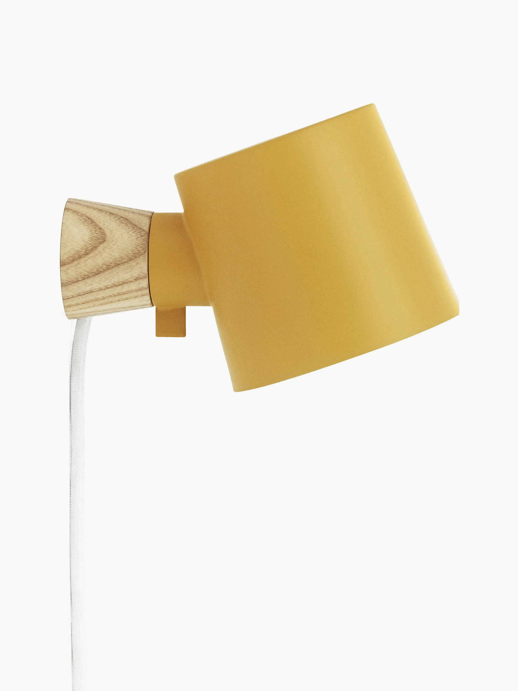 Wandleuchte Rise mit Stecker