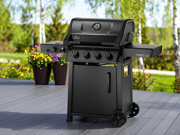 Barbecue à gaz Phantom Freestyle 425 SIB noir mat 4 brûleurs - Napoleon