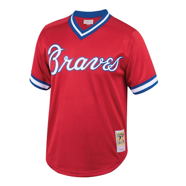 Dale Murphy Atlanta Braves  Cooperstown Collection Mesh Batting Practice  Jersey  - Red