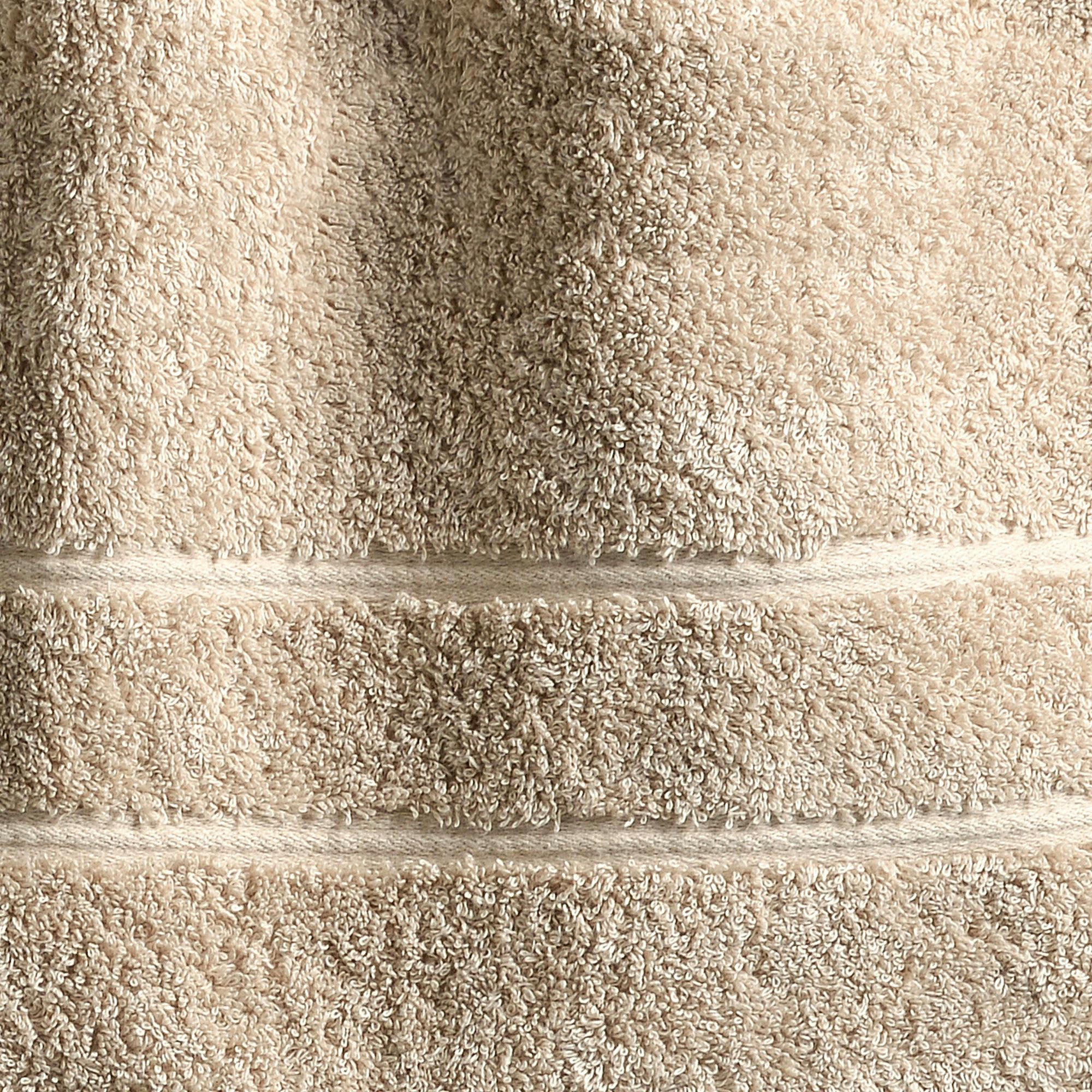 COTON PEIGNE D'EGYPTE EPONGES - Drap de bain 100x150 beige sable en coton