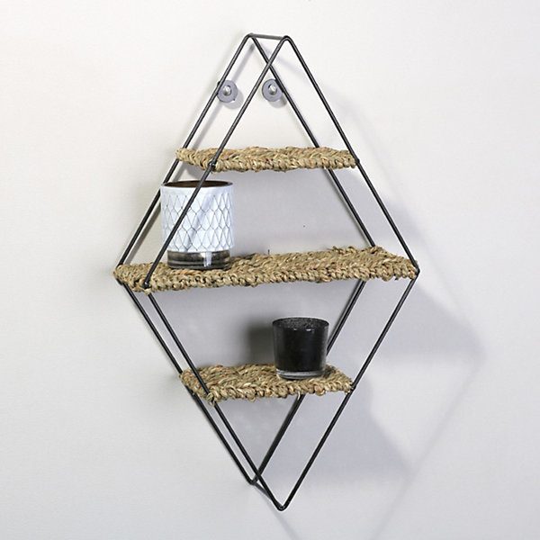Etagère murale design métal et corde Natural Living