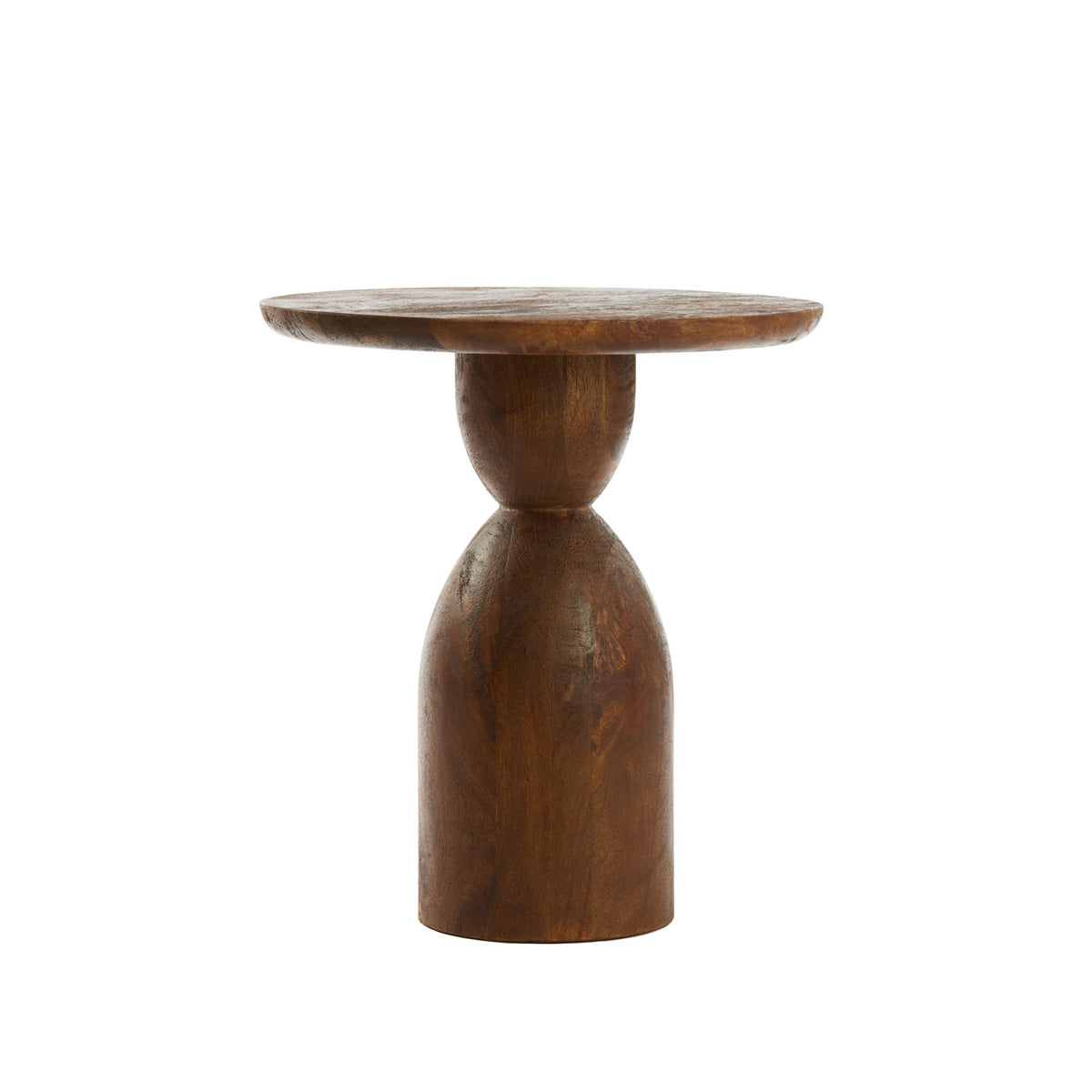Light & Living bijzettafel Torir - bruin - Ø40cm