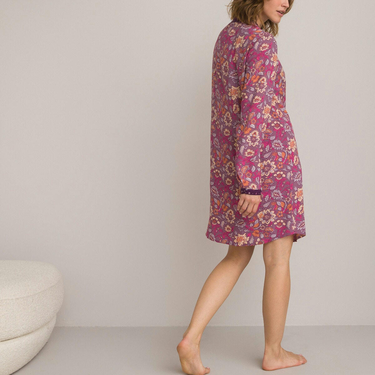 Chemise de nuit, manches longues