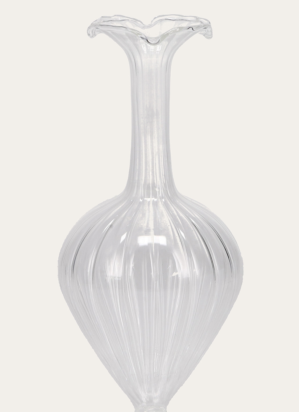 SOLIFLORE EN VERRE TRANSPARENT TRANSPARENT