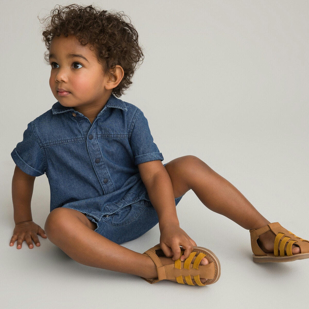Combishort en jean