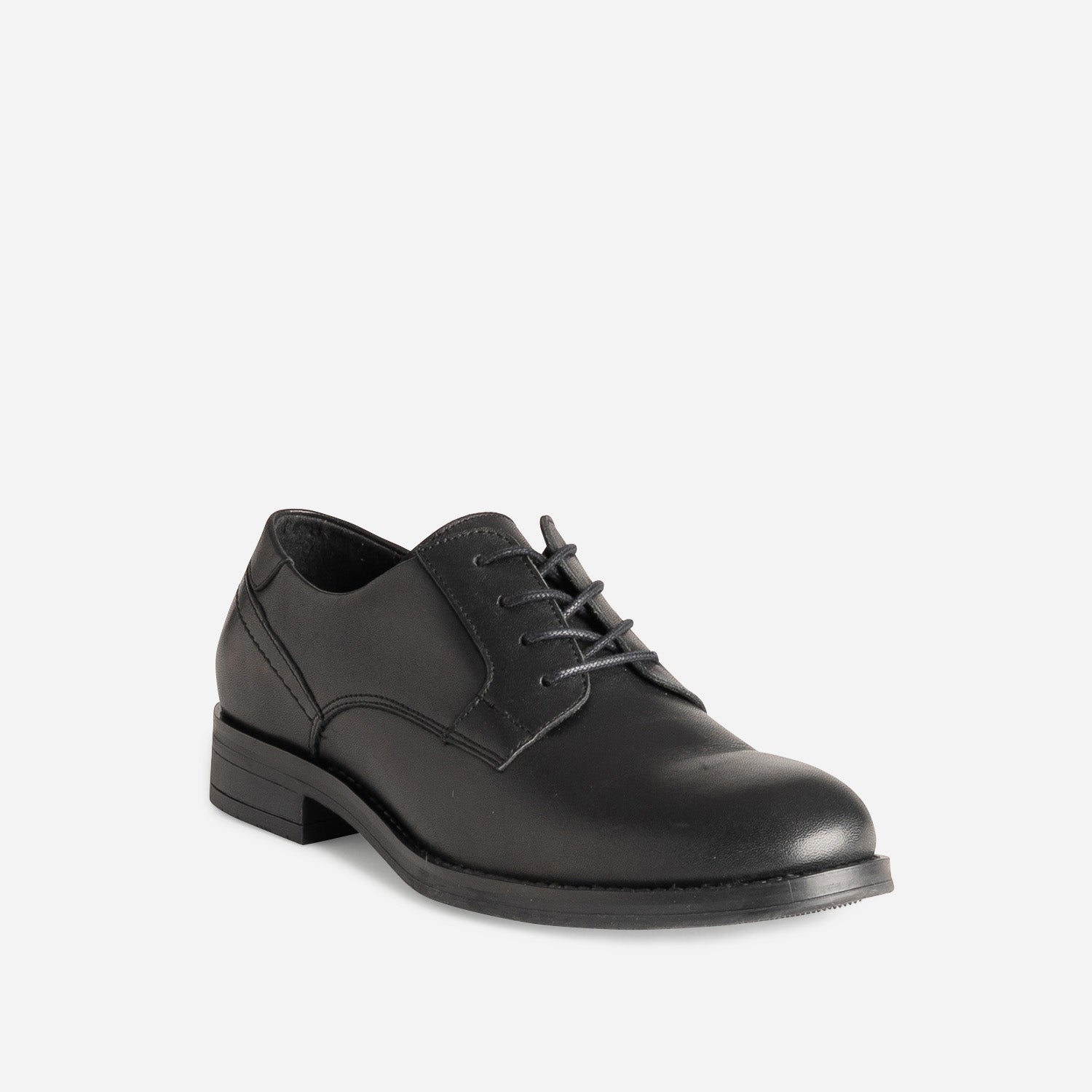 Derby noir cuir