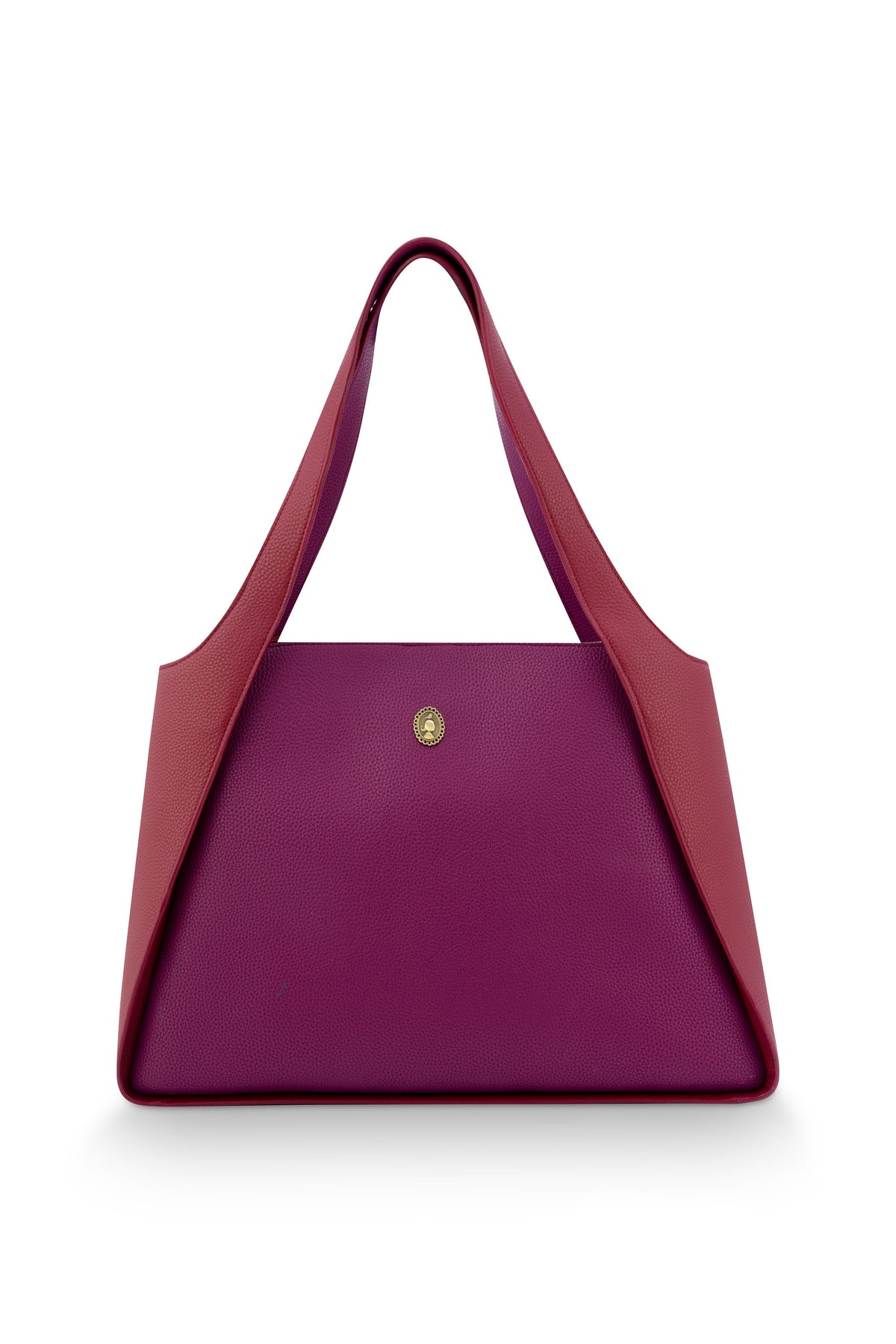 Pip Studio - Filou Schoudertas Dames - Paars - 40x15.5x48cm
