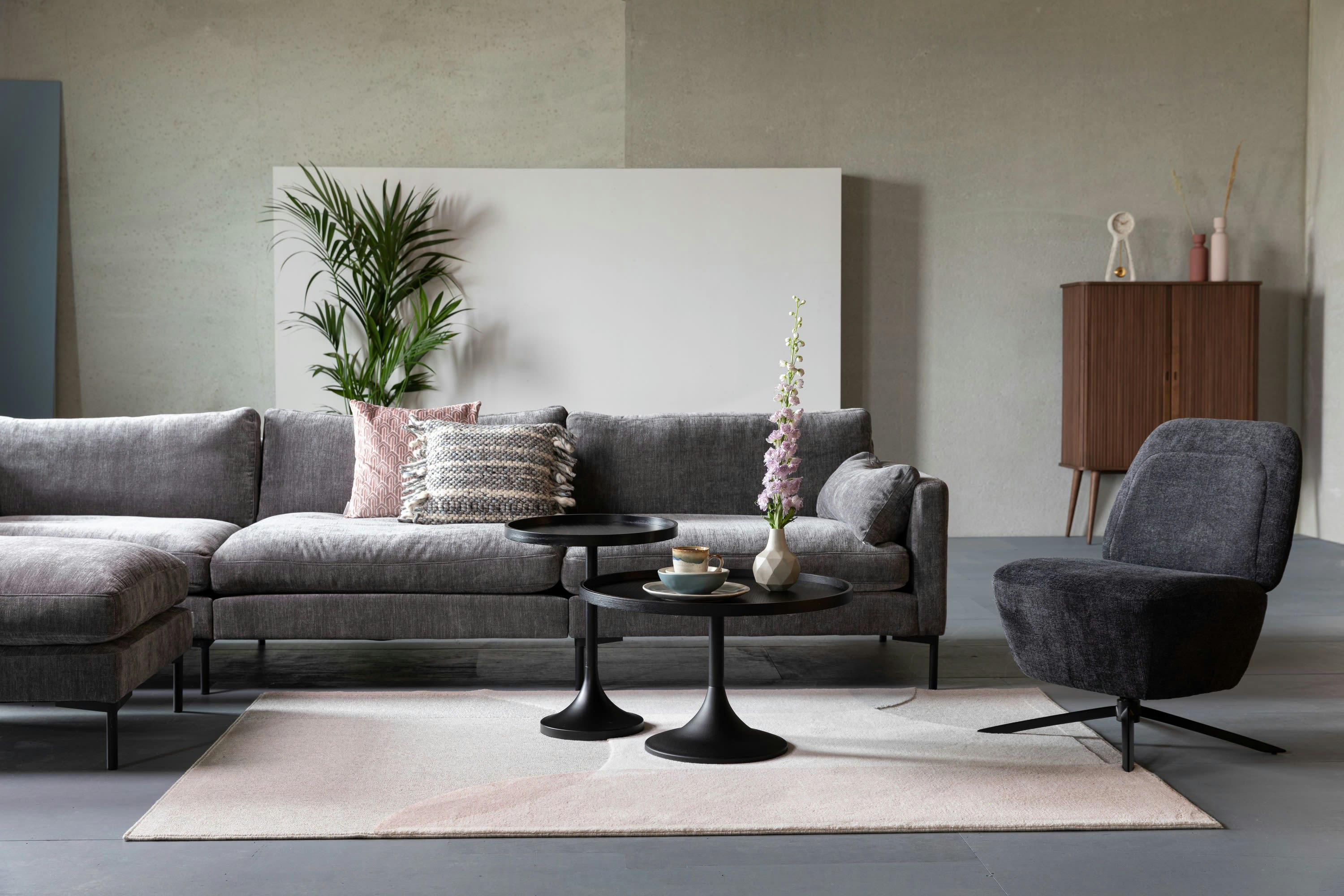 DREAM - Tapis 160x230cm en laine rose