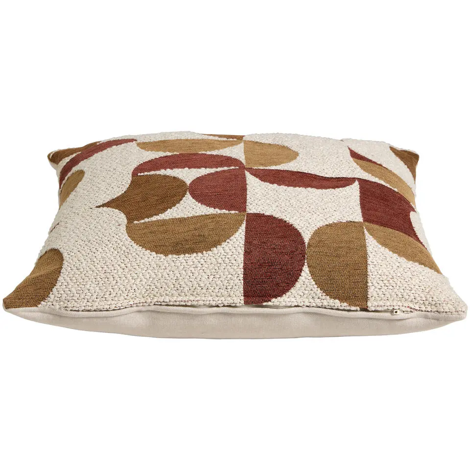 Sierkussen Jesper - oker/terra - 45x45 cm