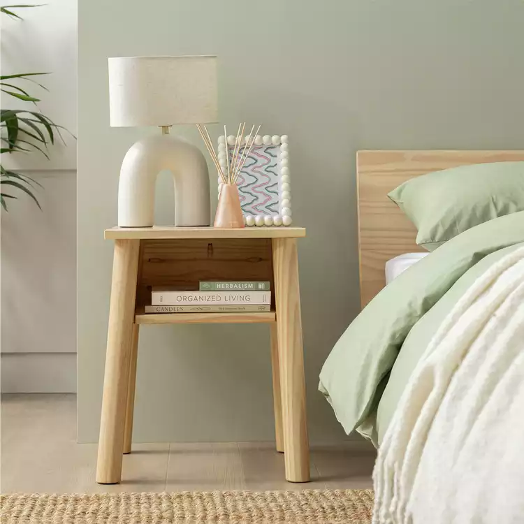 Habitat Akio Side Table - Natural