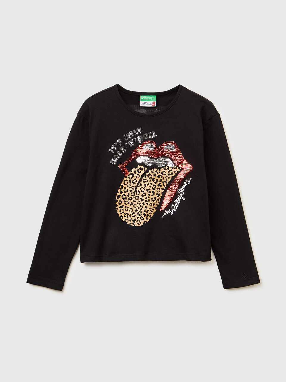 Boxy fit "The Rolling Stones" t-shirt