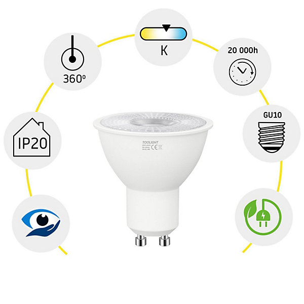 AMPOULE LED 7W FROIDE GU10 230V RSL045