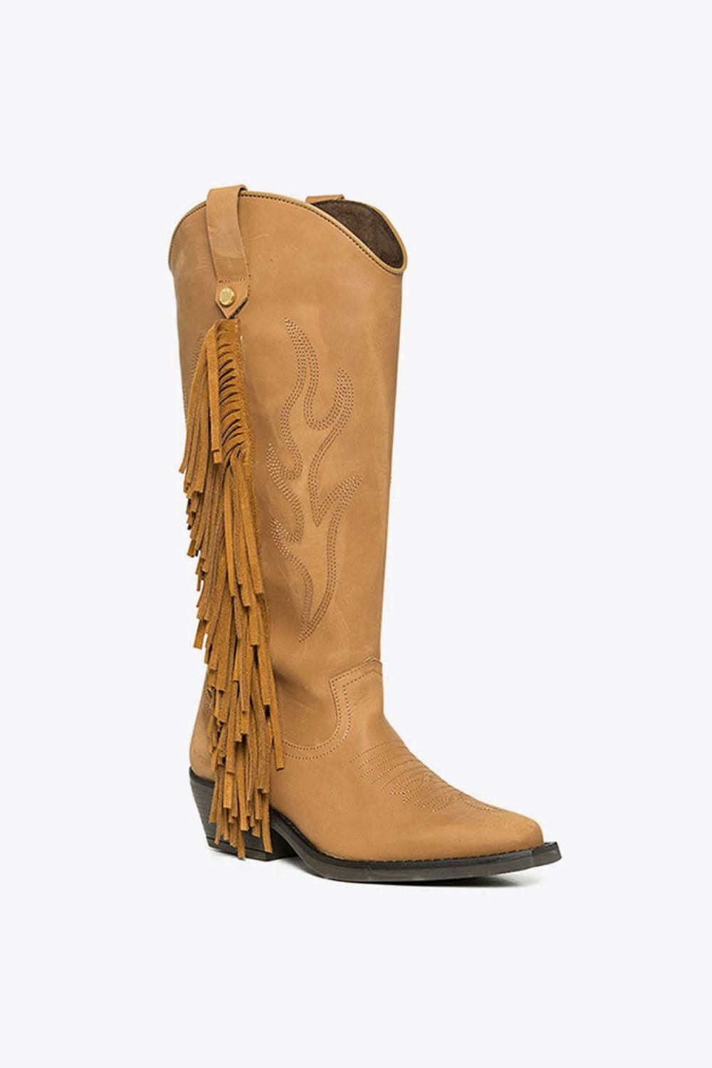 STEVE MADDEN Wessel Boot Brown' Leather Boots