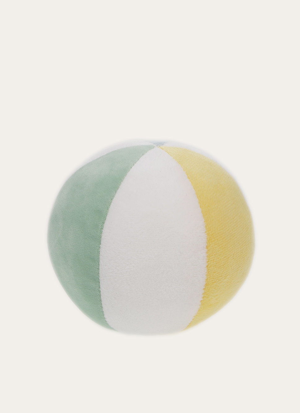 BALLON EN TISSU AVEC GRELOT MULTICOLORE